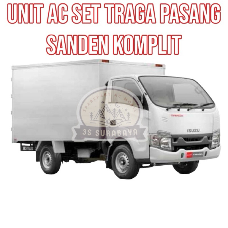 Unit Ac Set Traga Isuzu Pasang Sanden Komplit (Baru/New) Unit Ac Mobil Pickup Tinggal Pasang