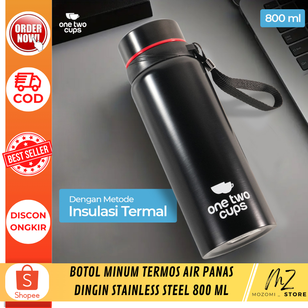 Botol Minum Termos Air Panas Dingin Stainless Steel 800 ml  / termos air panas / aksesoris camping