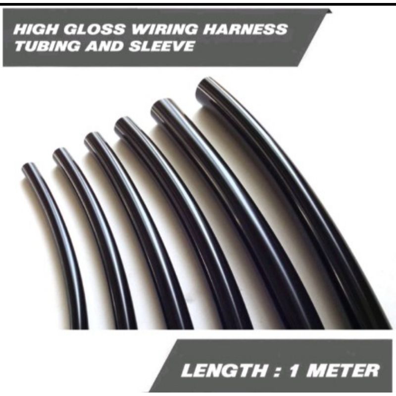 Selongsong Kabel Karet pelindung kabel - High Gloss Wiring Harness Tubing