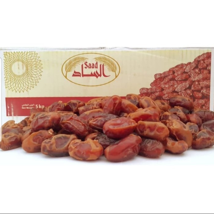 

Kurma Madinah Khlas Al Sa'ad Kemasan 10kg/dus