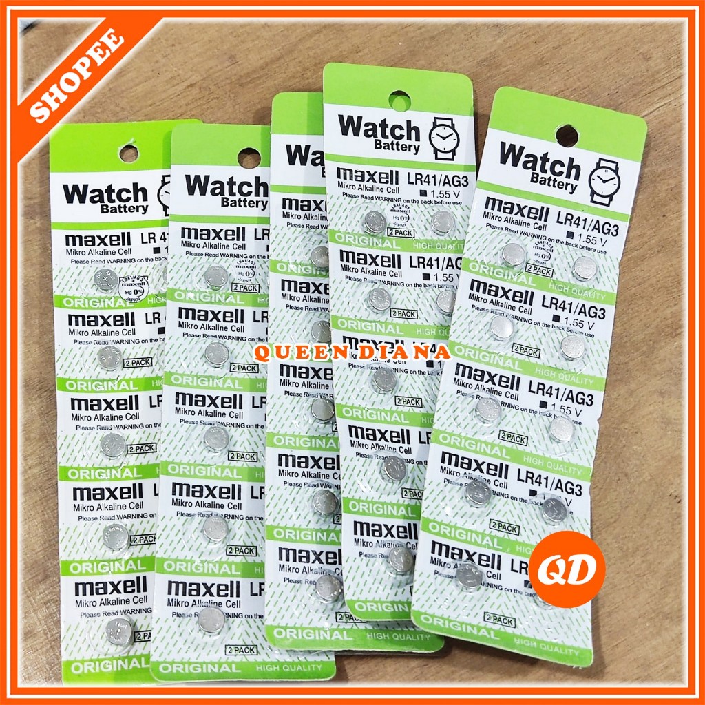 BATREI BATTERY BATERAI LR41 AG3 AG-3 LR-41 SR41 SR-41