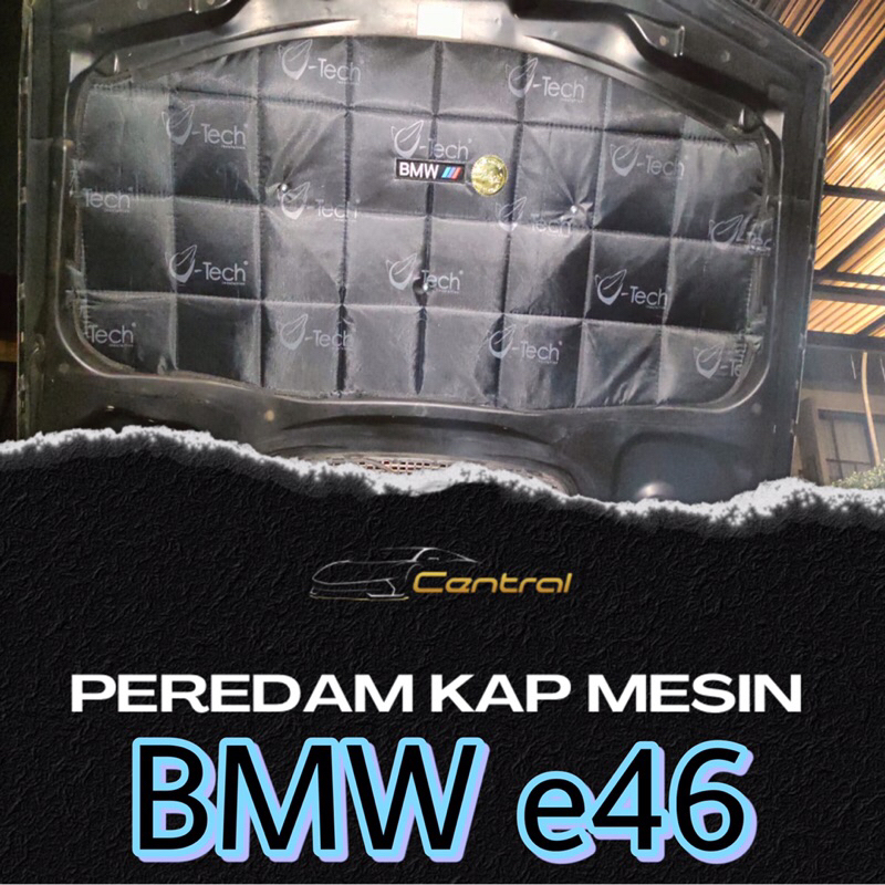 Peredam panas kap mesin bmw e46