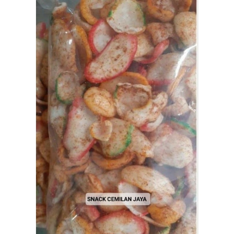 

KRUPUK JABLAY PEDAS 160GR/KERUPUK SEBLAK/KRUPUK SEBLAK EXSTRA PEDAS/SNACK KILOAN