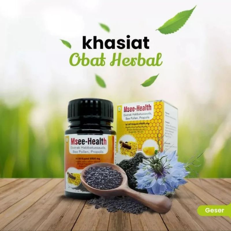Msee Health Suplemen kesehatan baik untuk meredakan gejala asam urat