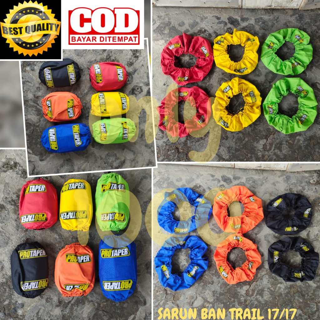 TUTUP BAN TRAIL 17 17 SARUNG COVER PELINDUNG RODA UNIVERSAL TRAIL SUPERMOTO MOTOCROSS