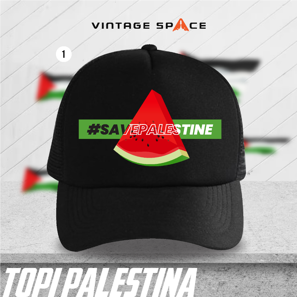 Topi Donasi Palestina/ Topi palestina