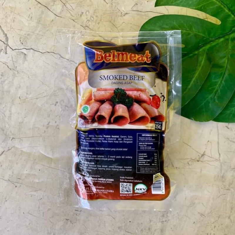 

Belmeat Smoked Beef 250gr
