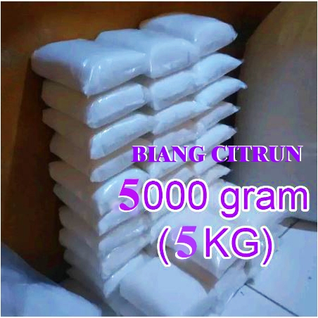 Citrun 5kg / Biang Citrun / Sitrun 5KG citrun acid 5kg / Pembersih kerak kamar mandi / Pembersih Ker