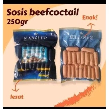 

Sosis kanzler beef cooktail 250g