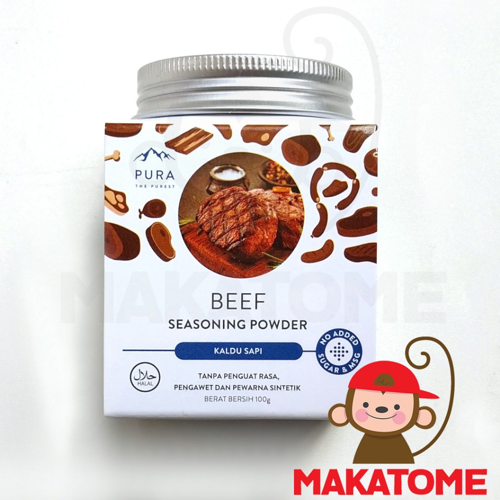 

Pura kaldu sapi 100g beef seasoning powder 100 gr no sugar no msg