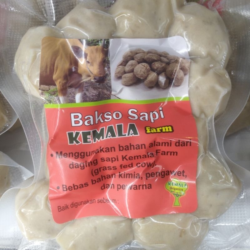 

Bakso Sapi Grass Fed 250g Organik