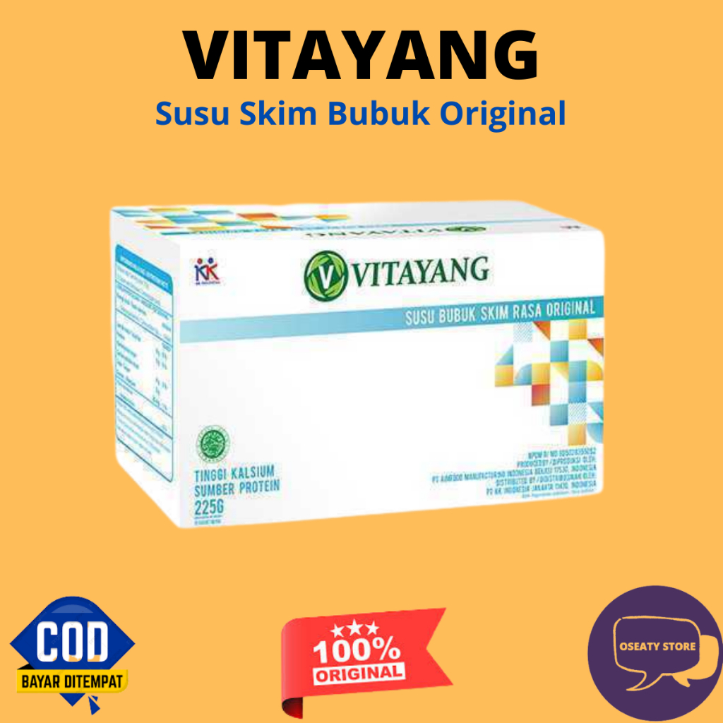 

Vitayang Susu Skim Bubuk Colostrum KK Indonesia Pendongkrak Imun Tubuh (15 Sachets @15gr)