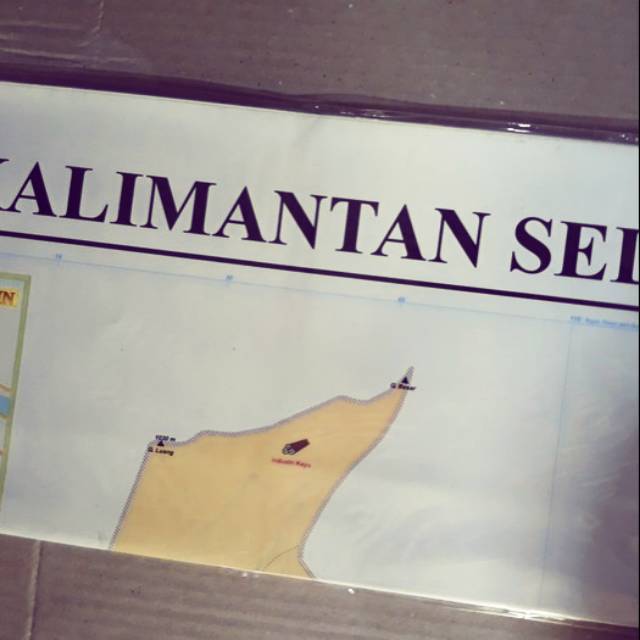 

Peta Kalimantan Selatan.Lipat