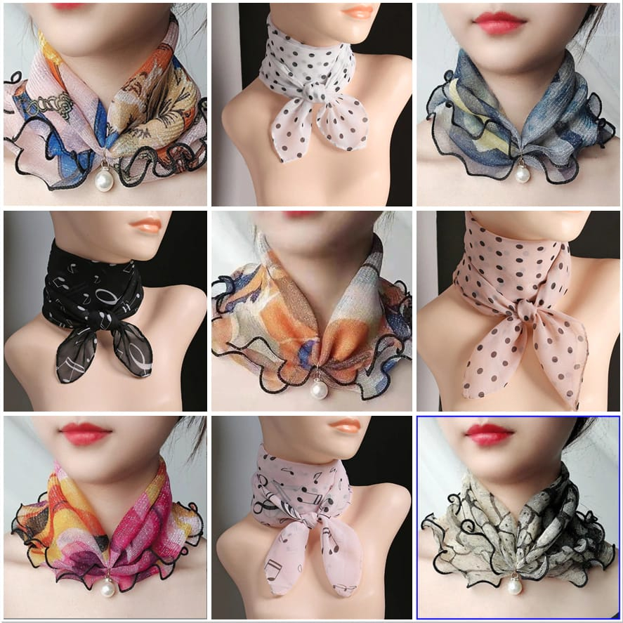 Scarf Wanita Korea / Scraf Leher / Scraf Tas / Syal Wanita / Scarf Syal Leher Bandana/ Ikat Rambut S