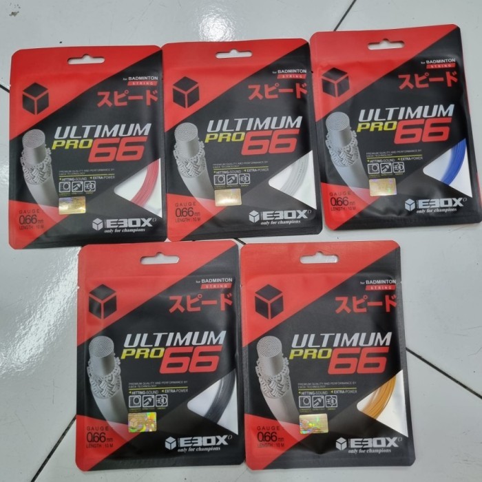 SENAR RAKET BADMINTON EBOX ULTIMUM PRO 66