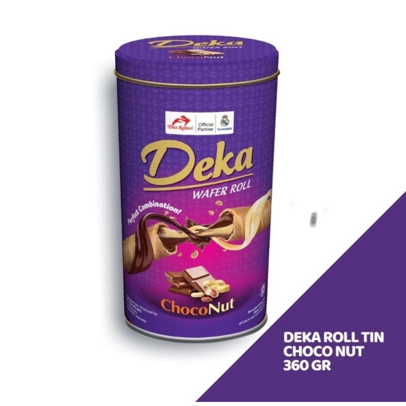 

DEKA Wafer Rool - Choco nut (tin can) 330/300gr