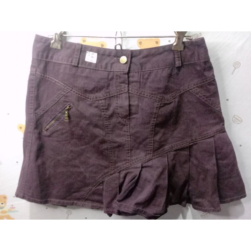 PRELOVED ROK MINI WANITA, ROK SPAN PL WANITA, ROK JEANS MINI