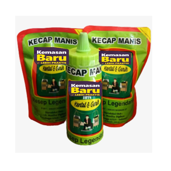 

KECAP MANIS CAP ORANG JUAL SATE 2 PCS FREE 1 BOTOL KECAP MEJA