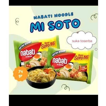

Nabati soto mie // mie kuah soto dari nabati