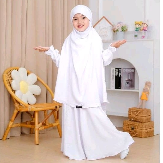 Hawa Set by Zahra.Kids.Id / gamis anak perempuan