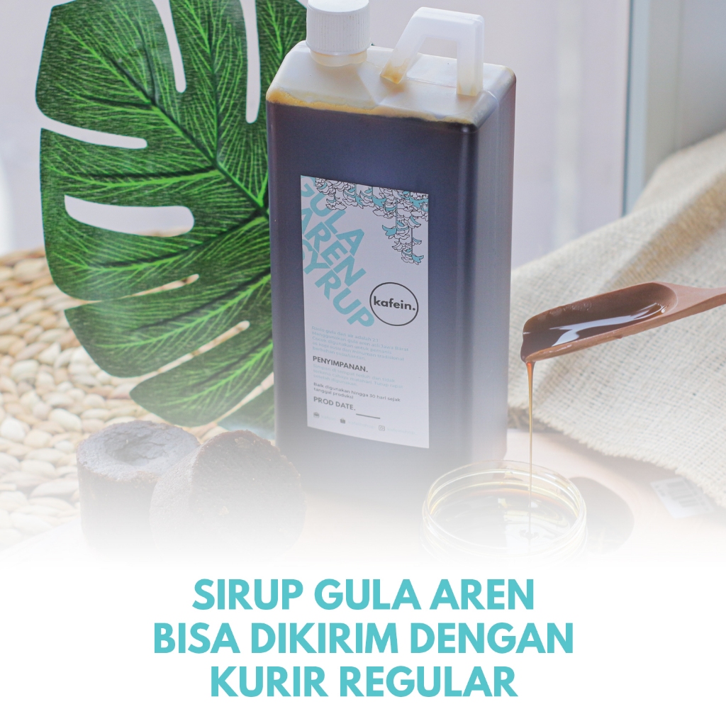 

ASLII Gula Aren Kafein Sirup Es Kopi Susu Creamy 250ml-1L