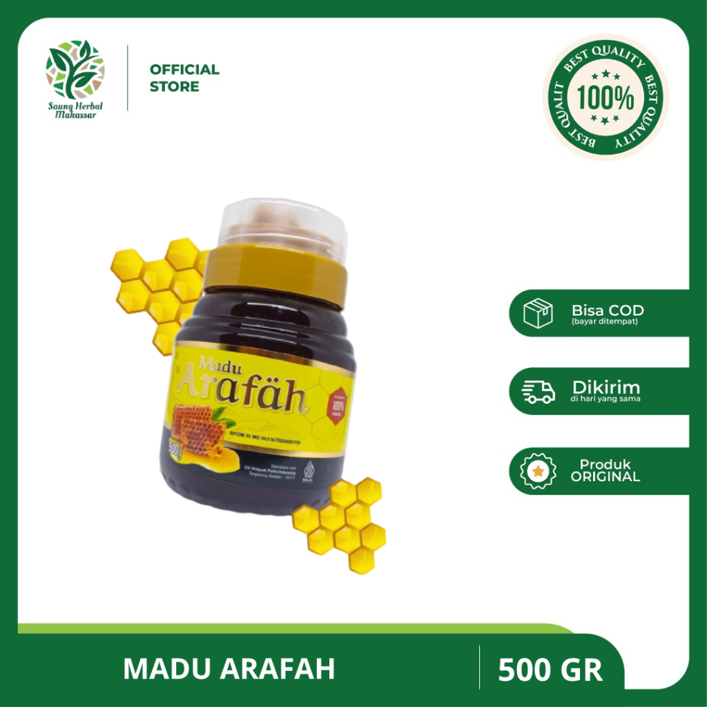 

Madu Arafah Isi 500gr