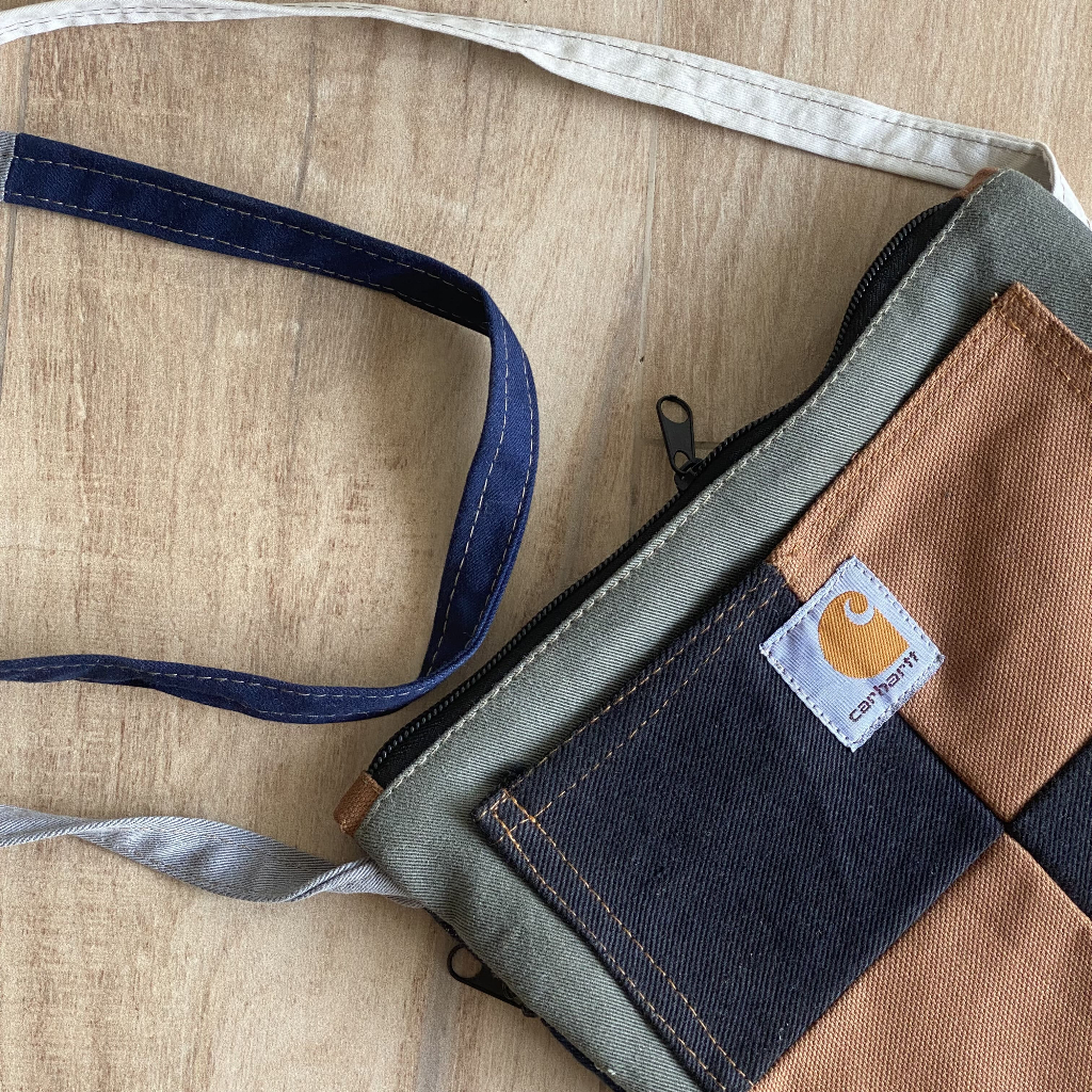 Carhartt Reworked Sling Bag Carhartt Bag Carhartt reworked bag Carhartt thtift thailand asli