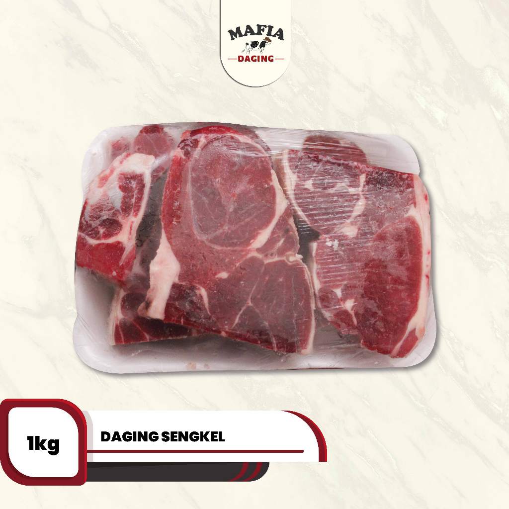 

[Mafia Daging] Daging Sengkel Sapi Australia 1 kg