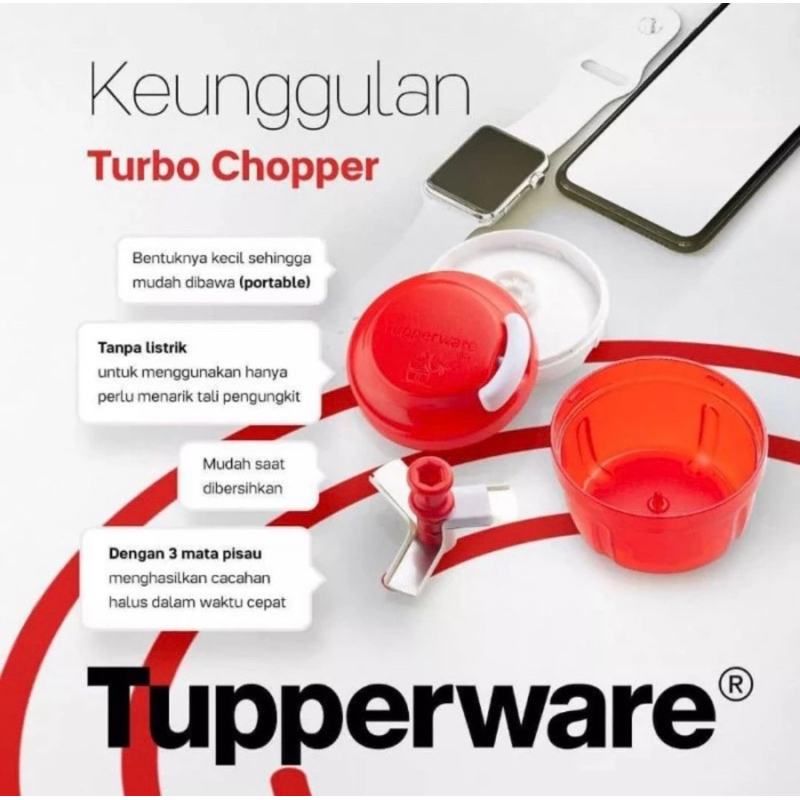 Tupperware Turbo Chopper