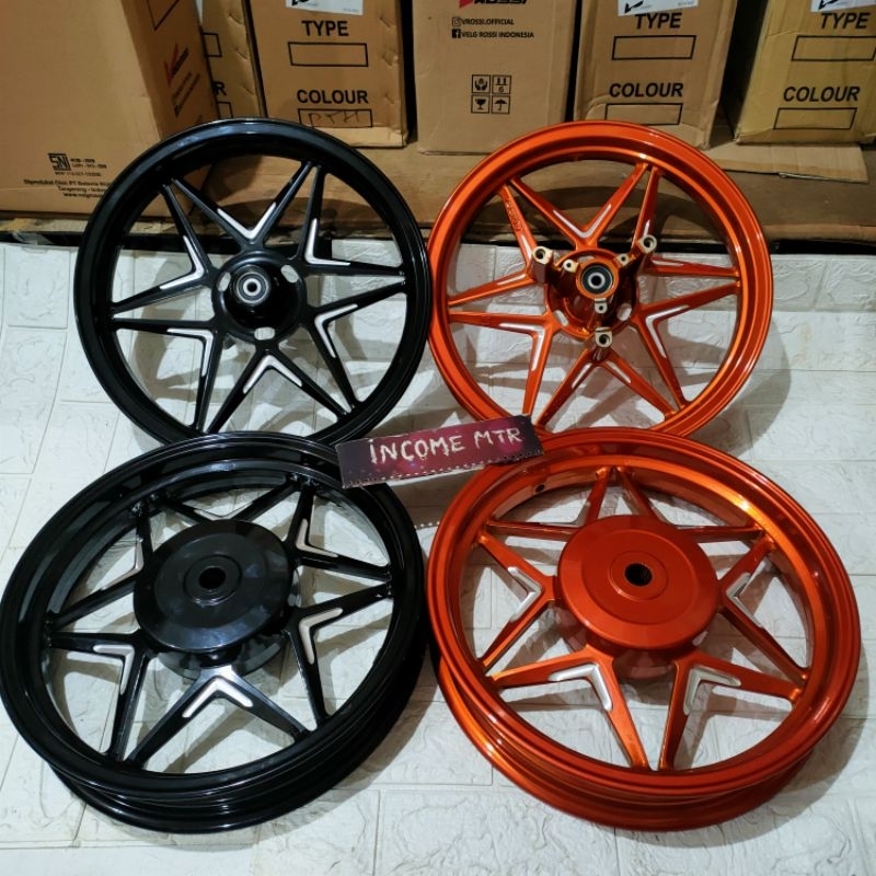 velg racing V Rossi orbits aerox 155 cc