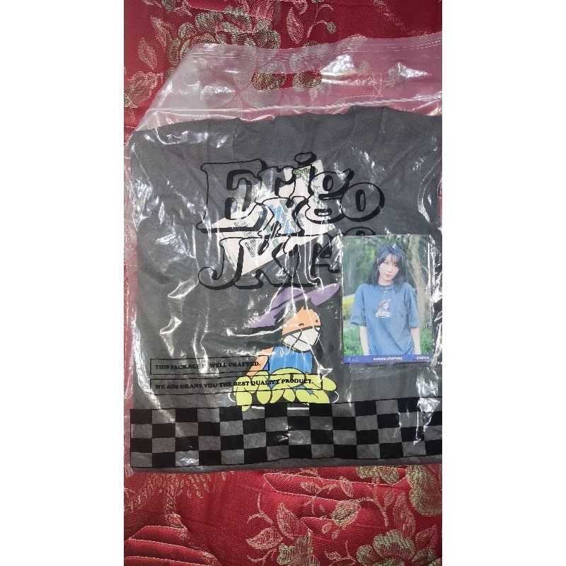 Erigo T-Shirt Marsha JKT48 Grey By gula with Photopack Marsha Size XL