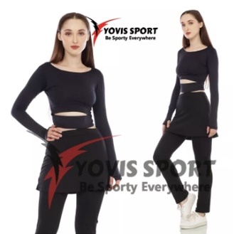 1212 Brand Celana Senam Wanita Jumbo  Celana Senam Rok Jumbo Yovis Sport  Celana Olahraga Wanita Jum