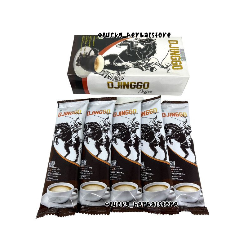 

DJINGGO COFFEE HARGA 1 BOX ISI 5 SACHET 20 GR 100% ORIGINAL