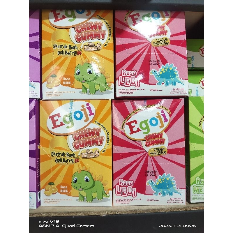 

Egoji chewy gummy box