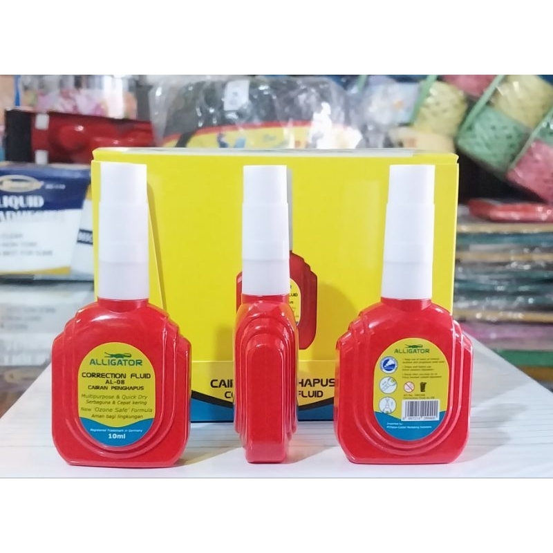 

TIPEX CAIR MIRIP KENKO KE 01 / ISI 12 PCS / TIPEX ALLIGATOR AL 08 / PRODUK BY FABERCASTLE