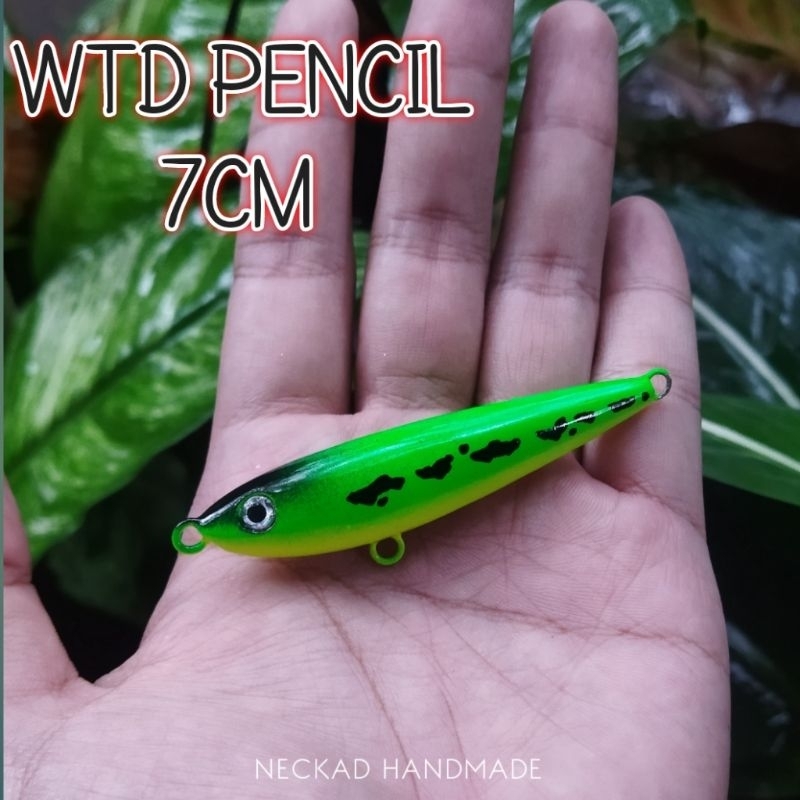 LURE CASTING WTD PENCIL  7 CM MANCING HAMPALA