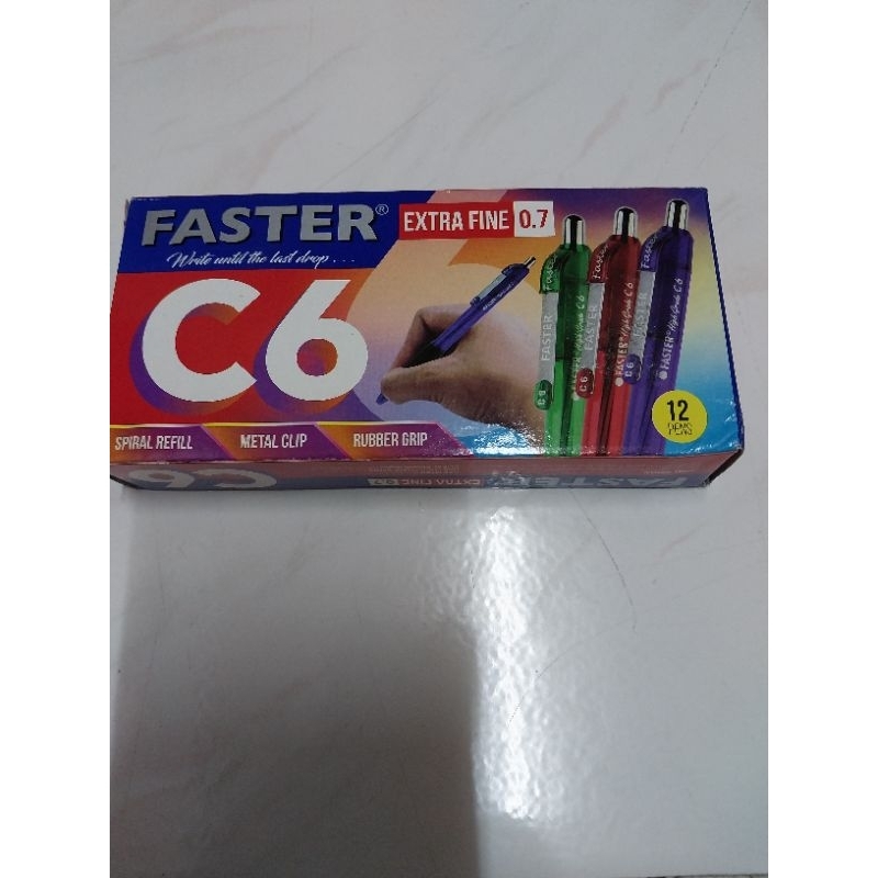 

PULPEN FASTER C-6 @ 12PCS