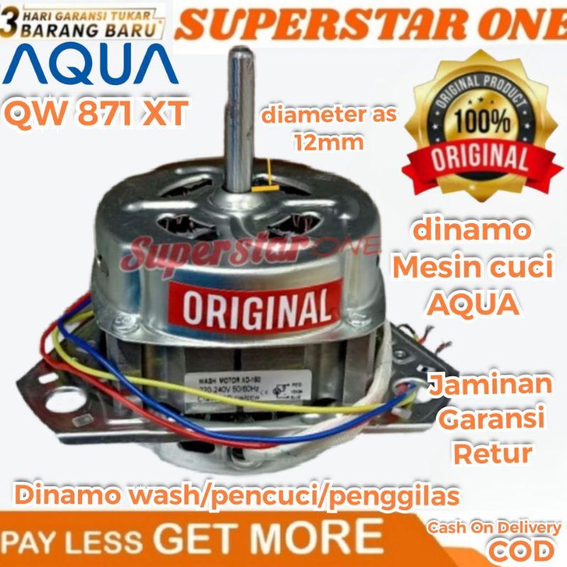 Dinamo/motor wash/pencuci mesin cuci AQUA QW 871 XT/QW-871XT