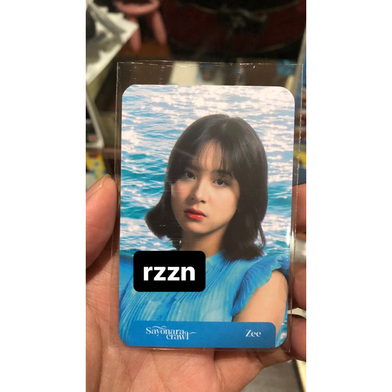 Photocard Zee Sayonara Crawl