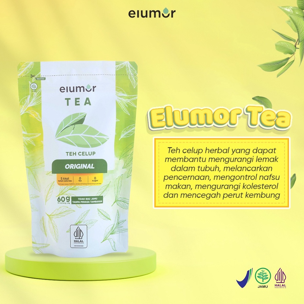 

MALL New Formula Elumor Tea Original Isi 3 Kantong Teh Booster DietTeh Pelangsing Herbal AlamiProduk Penurun Berat BadanTeh Diet BPOMTeh Pengurus BadanDetox TeaMinuman Penurun Berat BadanMinuman DietPelangsing Badan Cepat dan Ampuh