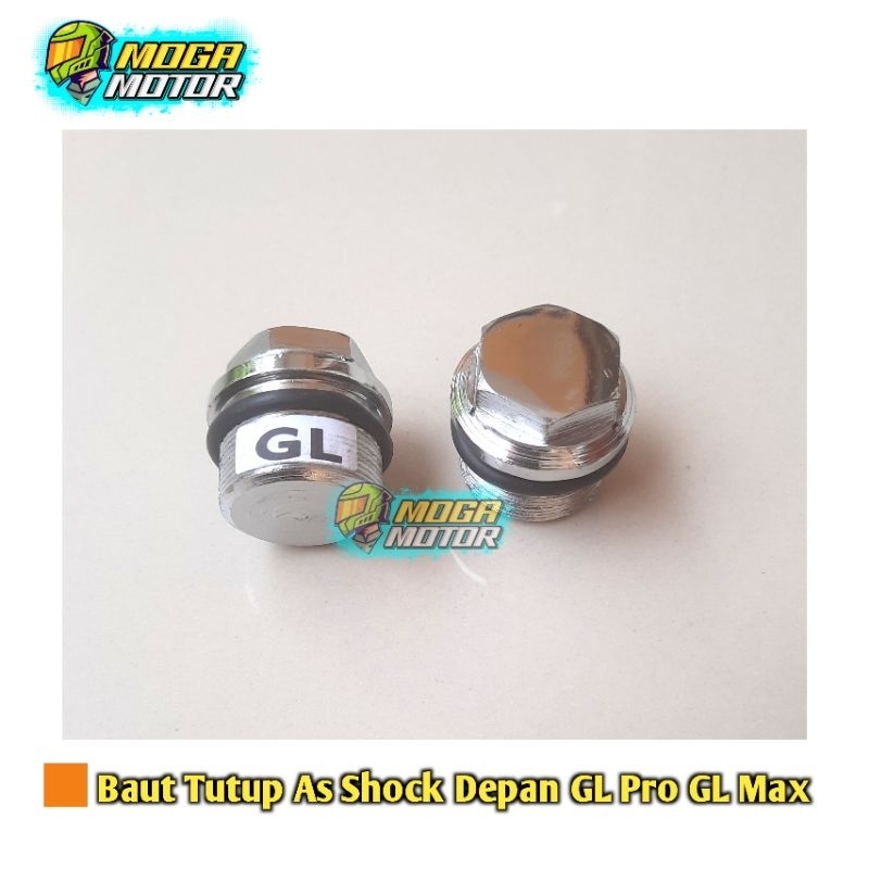 Tutup Shock Depan GL Pro GL Max Tutup As Shock Depan GL Pro GL Max Bahan Besi Baja