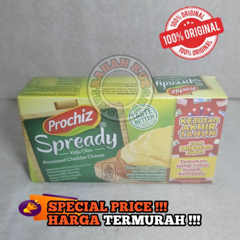 

Keju Spready / keju prochiz Spready / keju oles 160 g