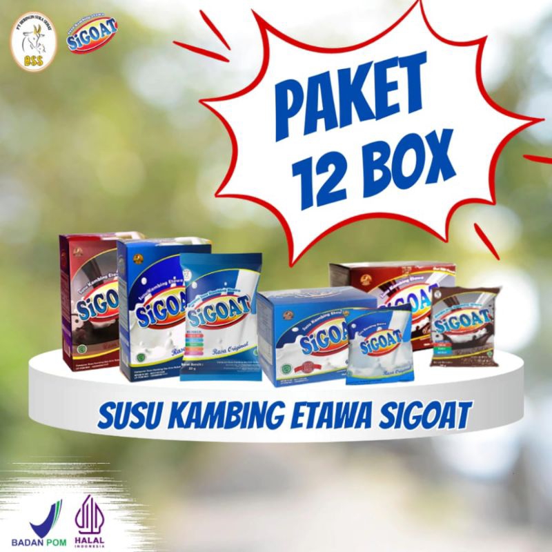 

PAKET 6 BOX RASA ORIGINAL -PAKET 6 BOX RASA COKELAT | SUSU KAMBINH ETAWA SIGOAT