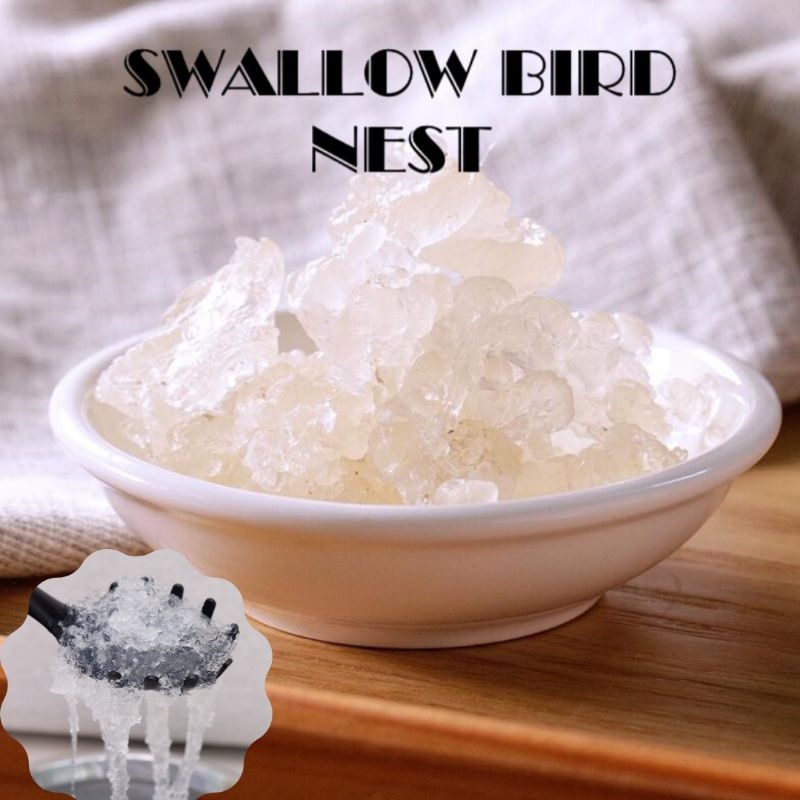 

SNOW BIRD NEST/ SWALLOW BIRD NEST/ WALET XUE YAN / XUEYAN / XUE YEN / TRAGACANTH GUM 250 GRAM