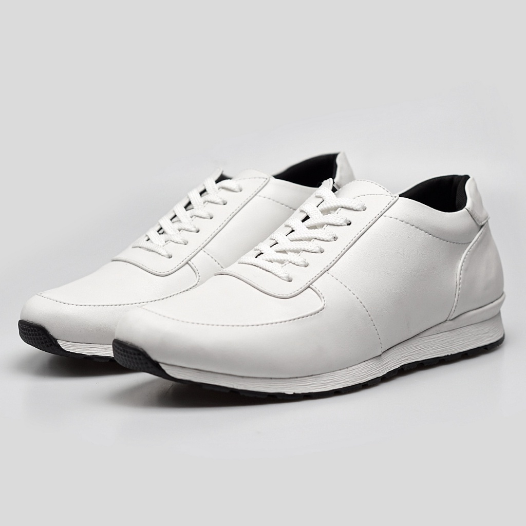 Sepatu Sneakers Pria Casual REYLMAN Allegro Full White Series