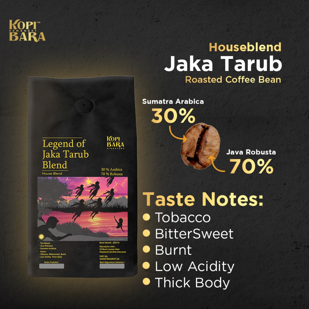 

Kopi Biji Kopi Legend of Jaka Tarub Blend 1Kg