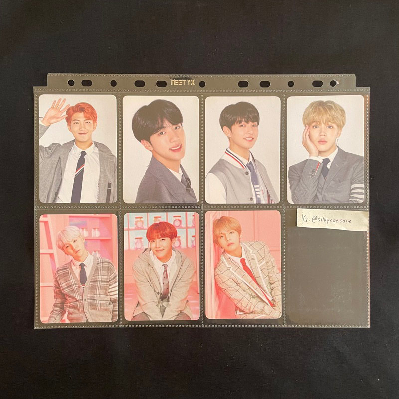 bts official 4th muster mini photocard mpc fullset complete ot7 kim namjoon rm seokjin jin yoongi su