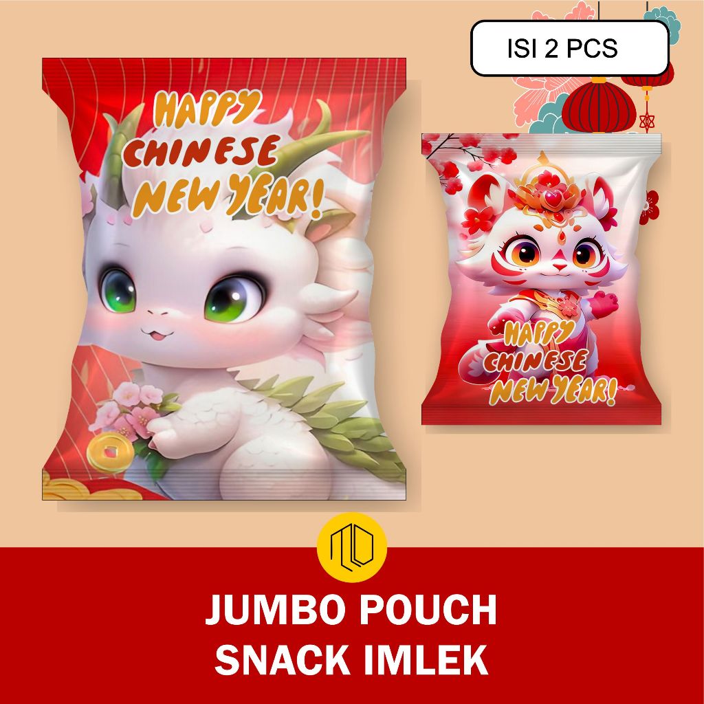 

GIANT/JUMBO POUCH SNACK IMLEK ISI 2 PCS / Pouch Snack jumbo Christmas (Ready Stock) POUCH SNACK CHRISTMAS JUMBO / KANTONG NATAL Pouch Snack Jumbo chip bag Custom Souvenir ulang tahun promosi natal Kantung Snack Ultah Full