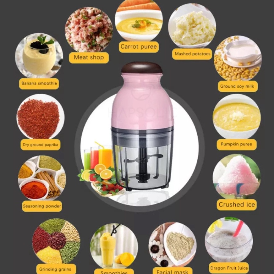 NA Blender QUATRE Original Blender Capsule Blender Kapsul Serbaguna Cutter Quatre