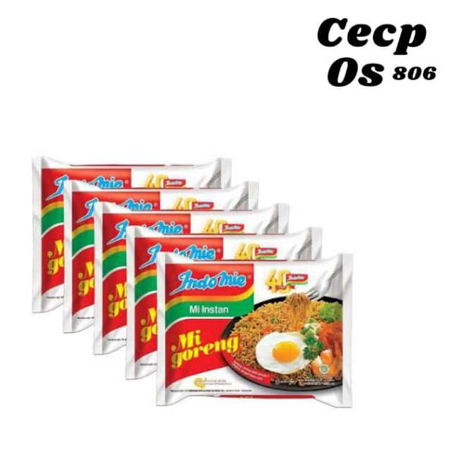 

Indomie Mi Goreng Mie Instan 5 x 85 gr /cexpos